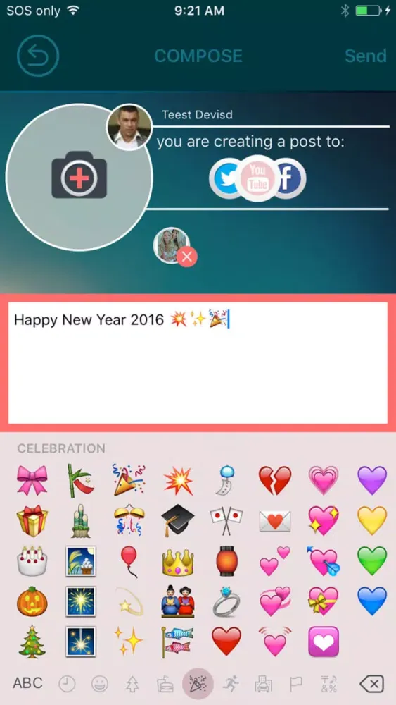 Ảnh chụp màn hình của Social Stream