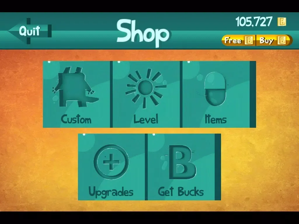 Tangkapan skrin Surfing Beaver iPad 