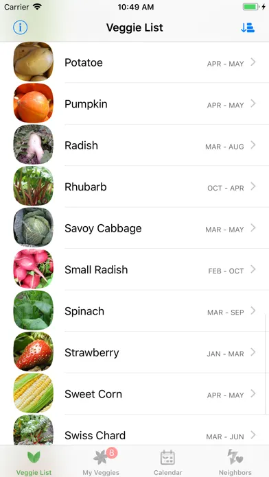 Veggie Garden Planner स्क्रीनशॉट