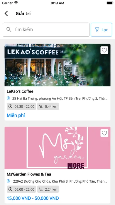 Capturas de pantalla de Ben Tre Tourism