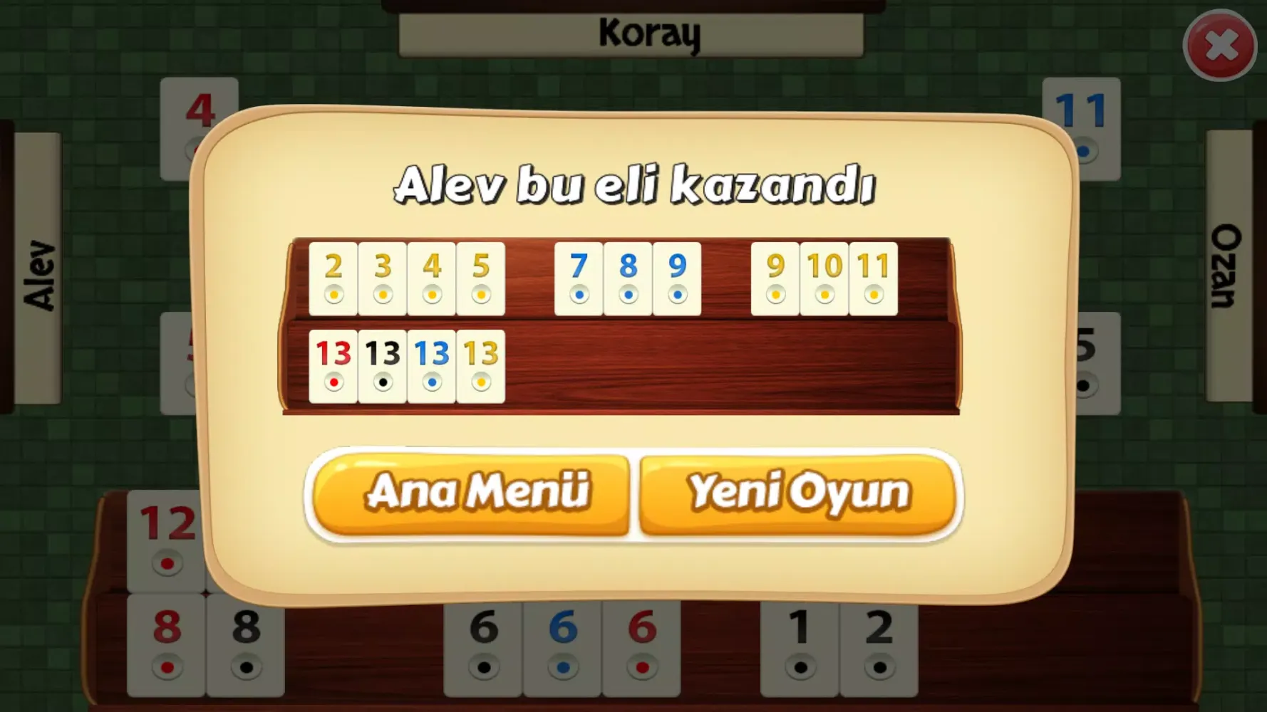 Okey (İnternetsiz)应用截图