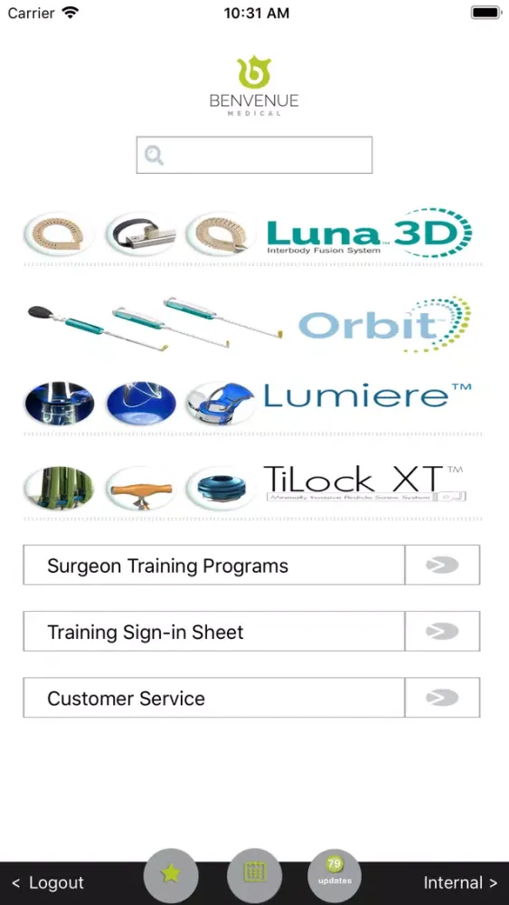 صور Benvenue Medical Sales App
