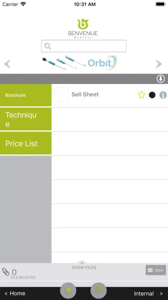 صور Benvenue Medical Sales App