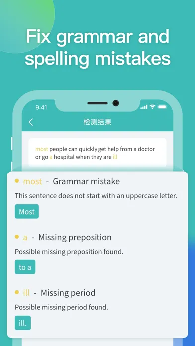 TypeOn - AI Grammar Checker Screenshots