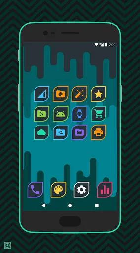 ภาพหน้าจอของ Folium – leaf-shaped icons