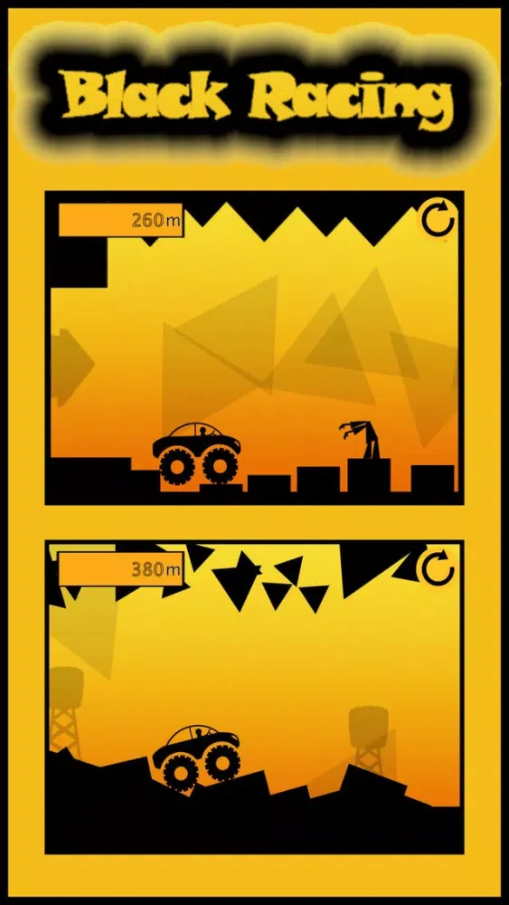 Screenshot di Dark Car Hill Racer : Monster Truck Pro 4*4 Games