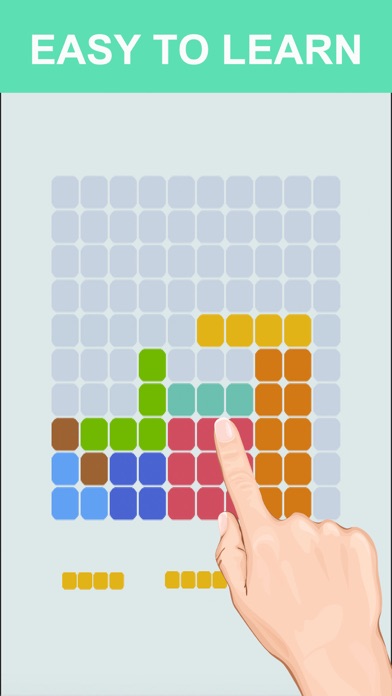 ภาพหน้าจอของ 1010 Color Block Puzzle Free to Fit : Logic Stack Dots Hexagon