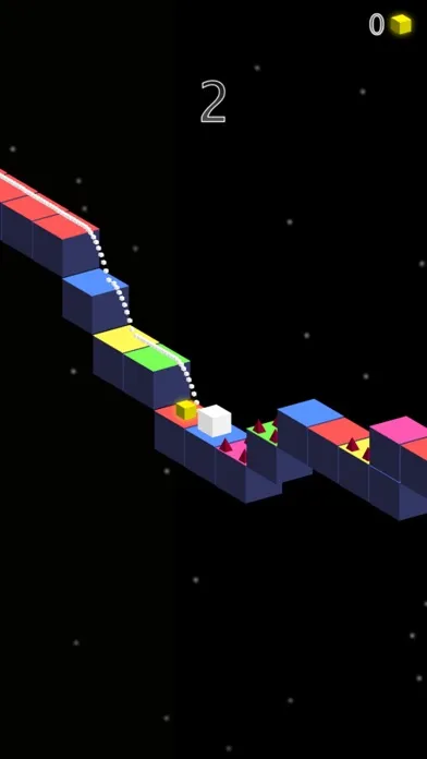 Cube Jump Madness : adventure Endless Sky应用截图