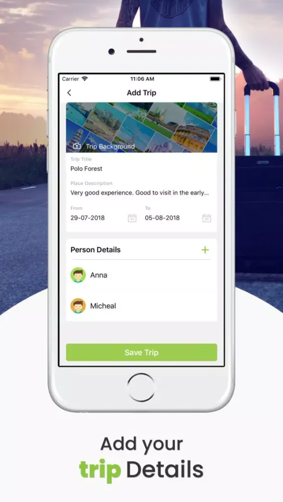 Скриншоты Travel Expenses Manager