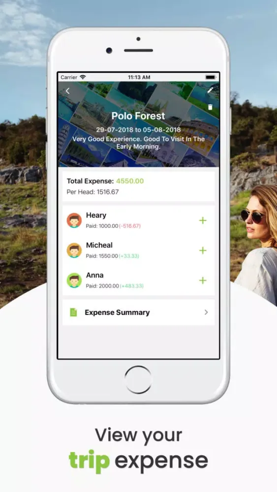 Скриншоты Travel Expenses Manager