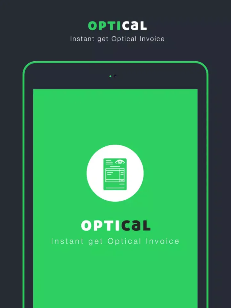 Optical Invoice Bill iPad  سکرین شاٹس