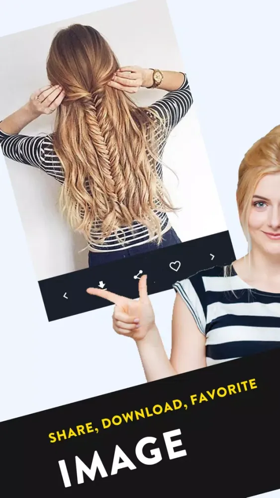 Ảnh chụp màn hình của Hairstyle Photos & Videos