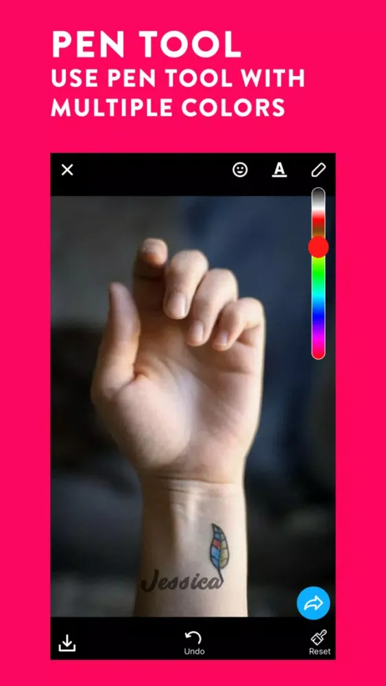 Zrzuty ekranu Tattoos Stickers