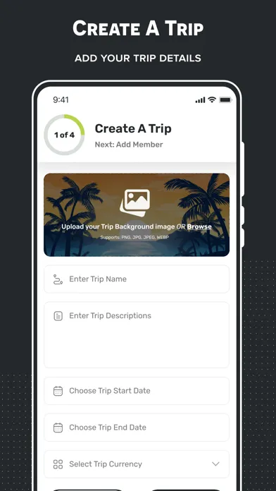 Travel Expense Dairy Ekran Görüntüleri