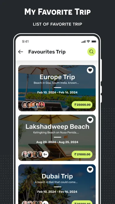 Travel Expense Dairy Ekran Görüntüleri