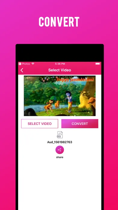 Tangkapan layar Easy Video to MP3 Converter