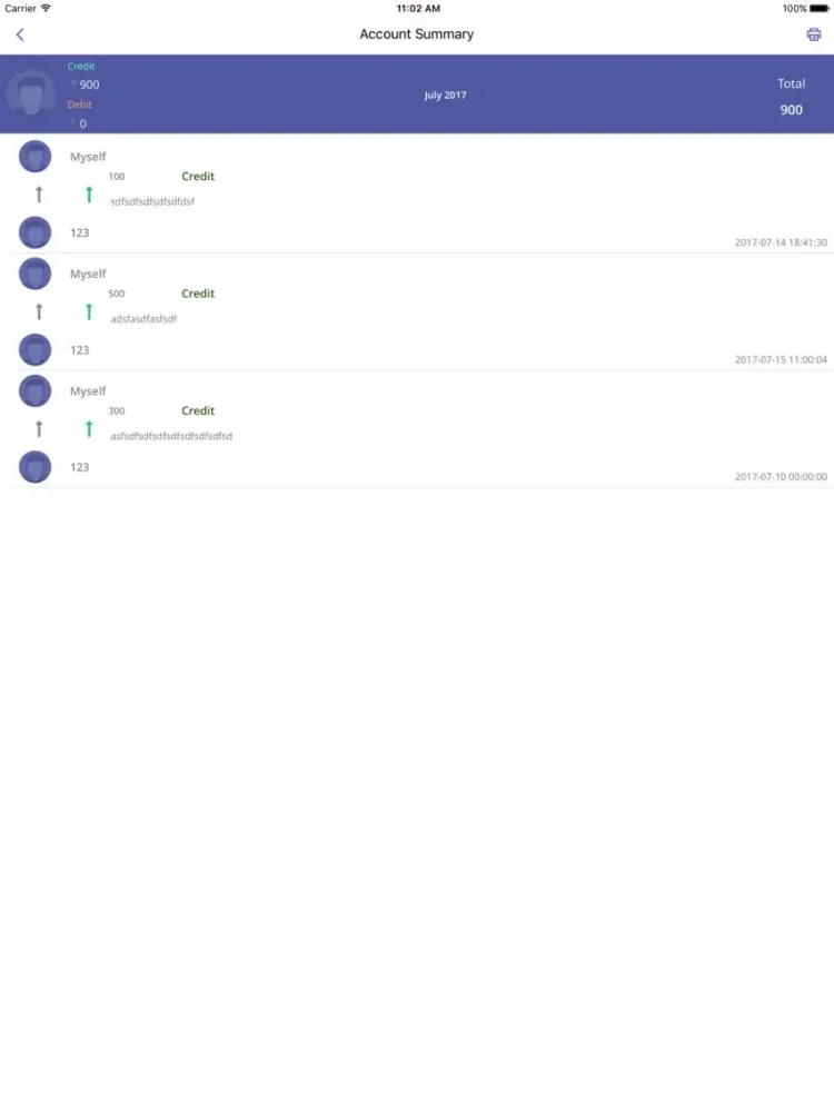 My Wallet Expense Manager iPad 應用截圖