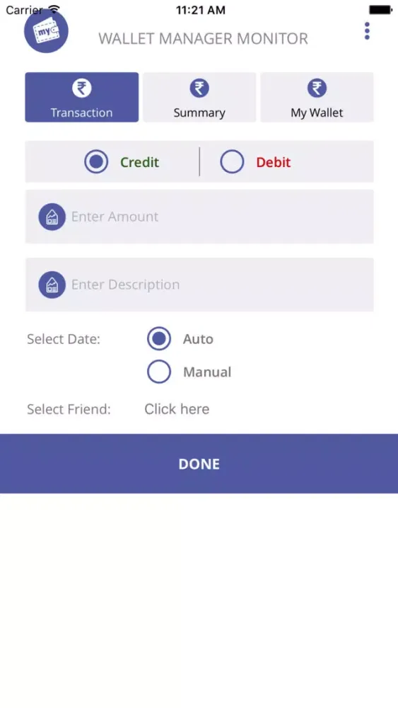 My Wallet Expense Manager應用截圖