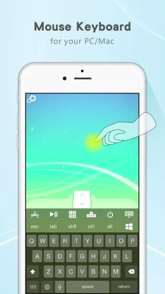 Tangkapan skrin Remote : Mouse/Keyboard/Presentation/Trackpad Free for PC/Mac