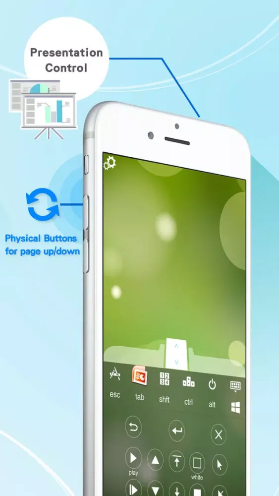 Tangkapan skrin Remote : Mouse/Keyboard/Presentation/Trackpad Free for PC/Mac