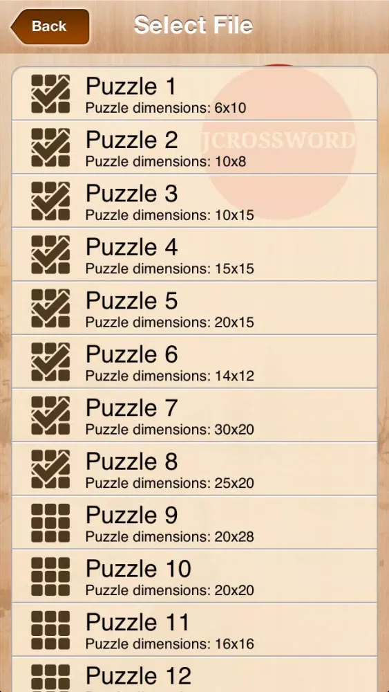 Japanese Crossword应用截图