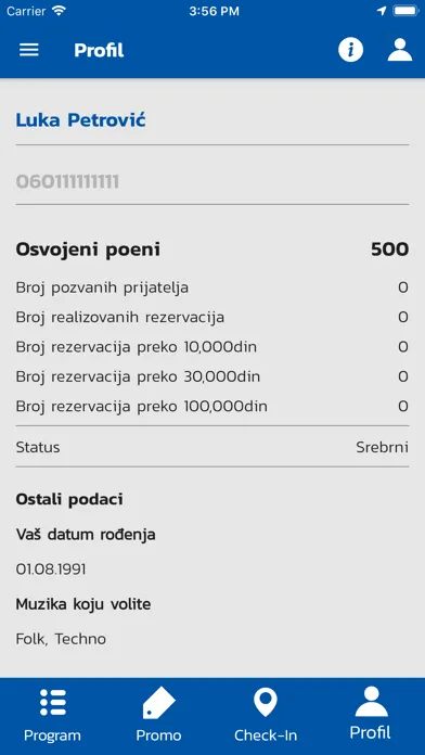 Zrzuty ekranu Beograd Noću