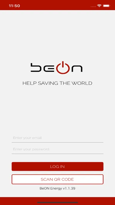 ภาพหน้าจอของ BeON energy
