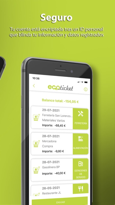 Ecoticket Tecnología Ecológica Screenshots