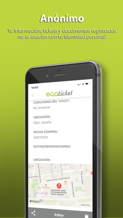 Ecoticket Tecnología Ecológica Screenshots