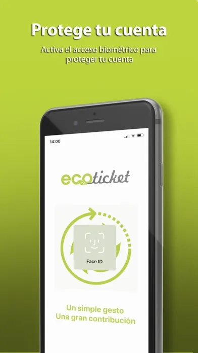 Zrzuty ekranu Ecoticket Tecnología Ecológica