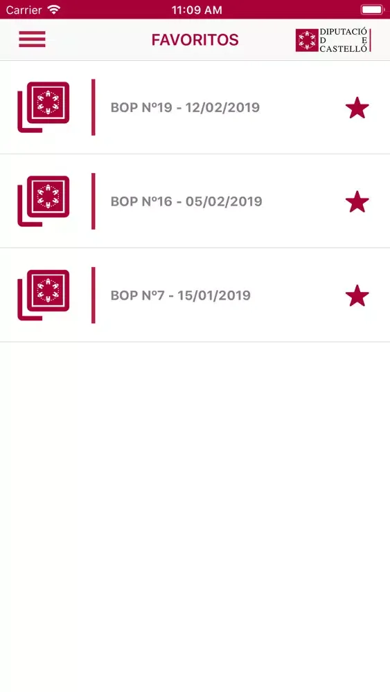 Ảnh chụp màn hình của BOP Castellón