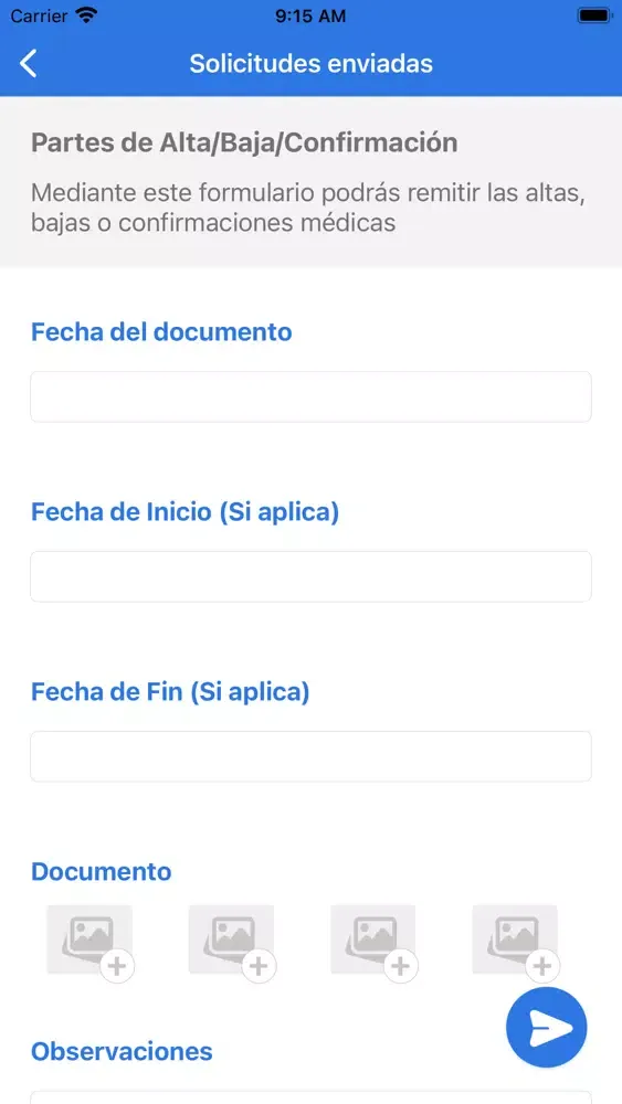 Capturas de pantalla de Prometeo Grupo