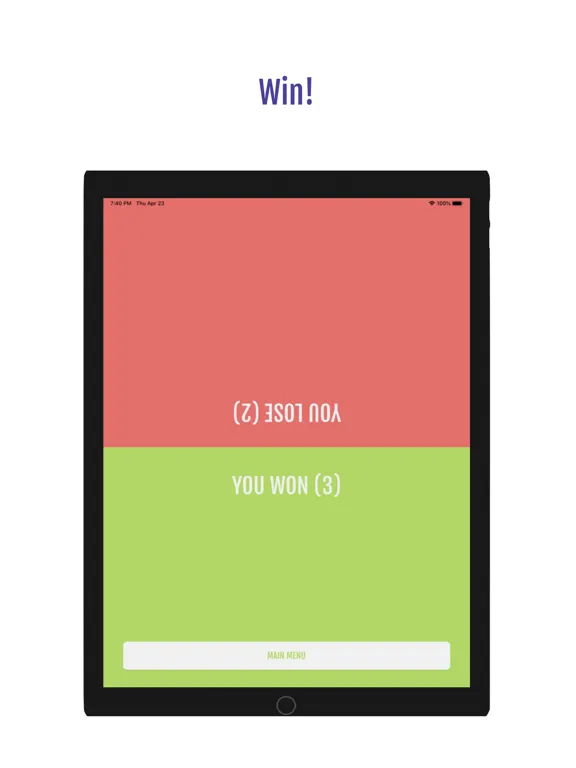 ภาพหน้าจอของ Capitals Quizz iPad 
