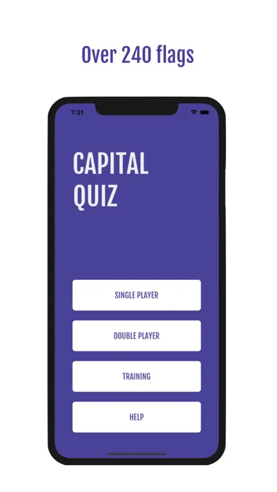 ภาพหน้าจอของ Capitals Quizz