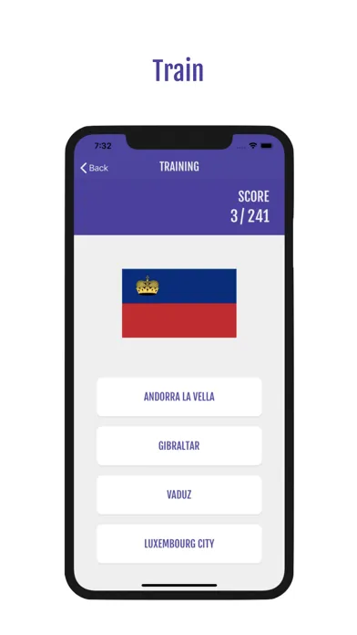 ภาพหน้าจอของ Capitals Quizz