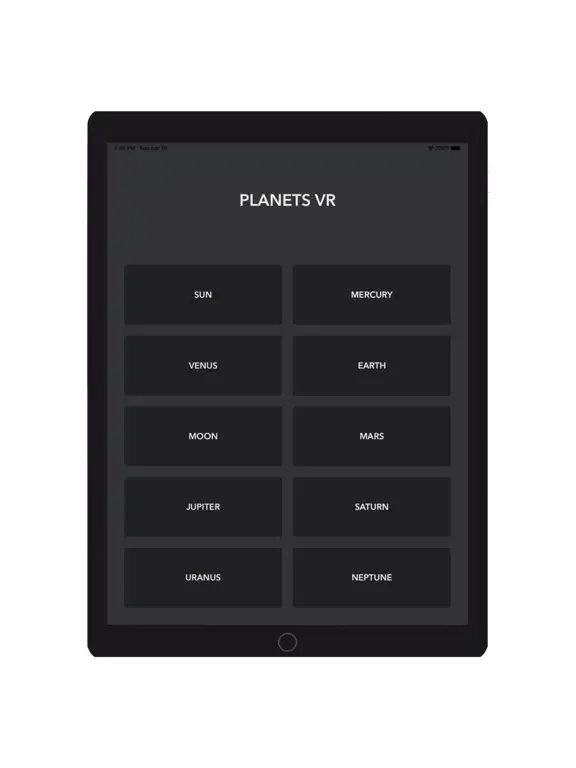 Planet VR iPad  Ekran Görüntüleri