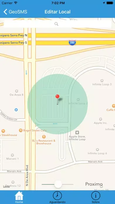 GeoSMS Screenshots