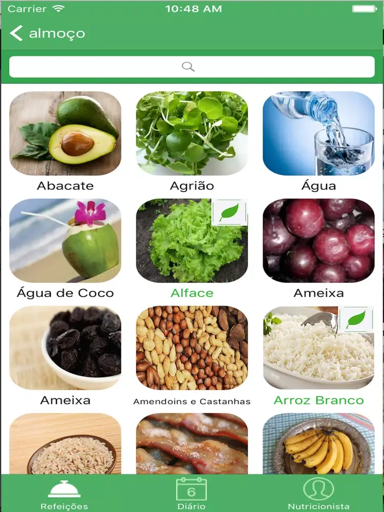 NutriWeek iPad  سکرین شاٹس
