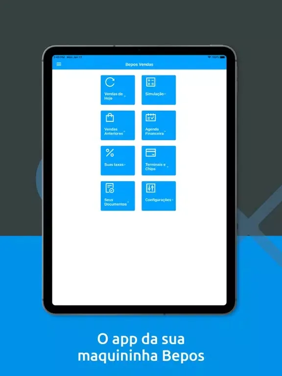 Bepos iPad 应用截图