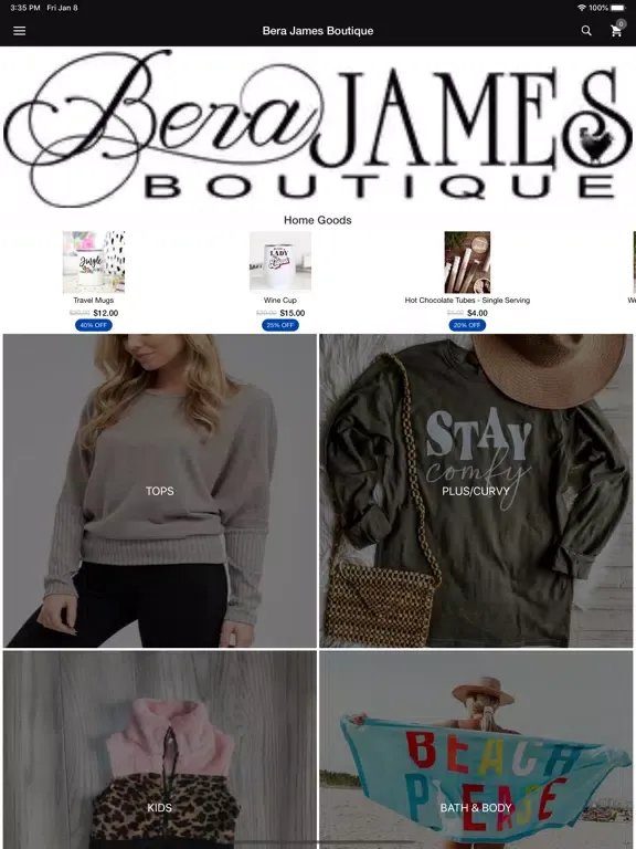 Captures d'écran de Sapphire Rose Boutique iPad 