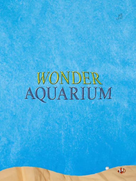 Tangkapan layar Wonder Aquarium iPad 