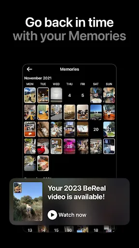 Captures d'écran de BeReal. Your friends for real.