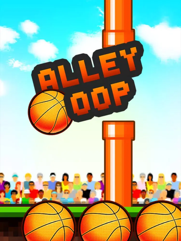 Alley Oop Free Basketball Jamming Challenge iPad  स्क्रीनशॉट