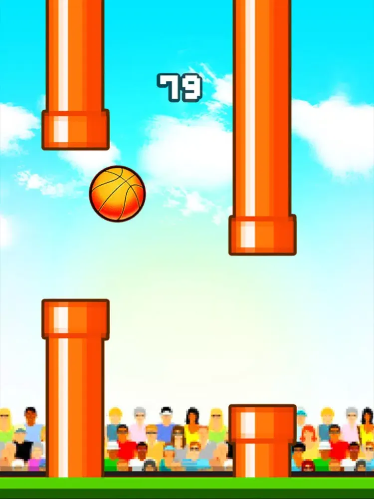 Alley Oop Free Basketball Jamming Challenge iPad  स्क्रीनशॉट