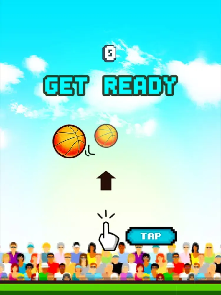 Alley Oop Free Basketball Jamming Challenge iPad  स्क्रीनशॉट