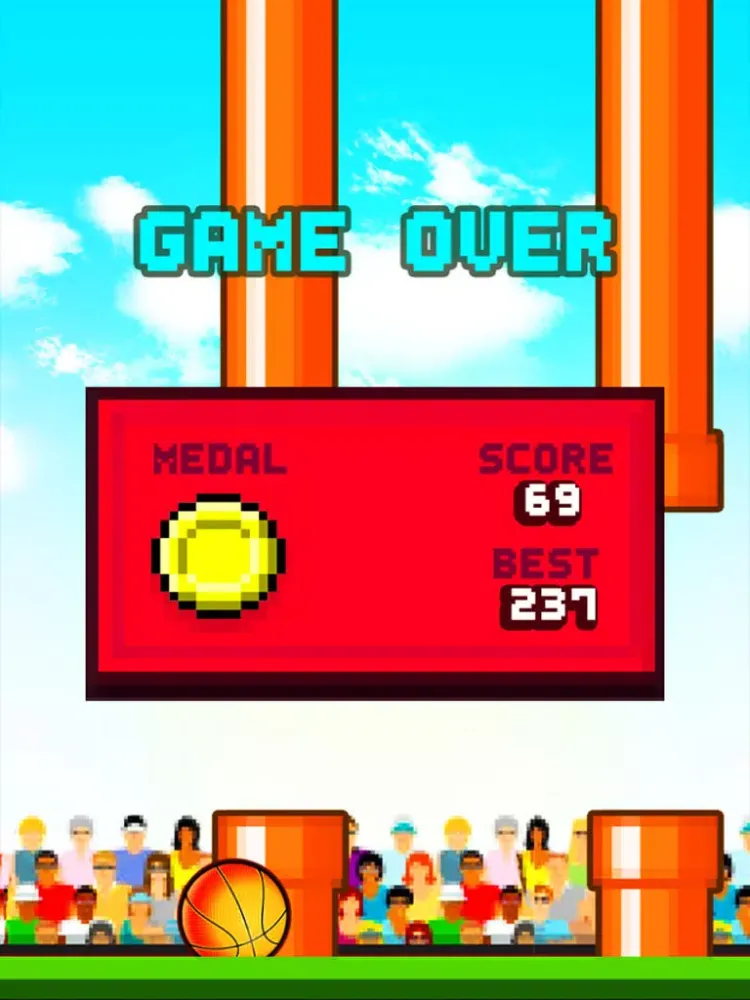 Alley Oop Free Basketball Jamming Challenge iPad  स्क्रीनशॉट