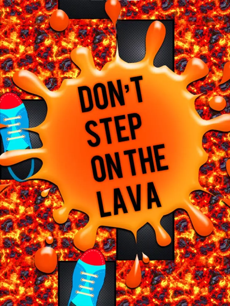 Don't Step On The Lava Challenge iPad  Screenshots