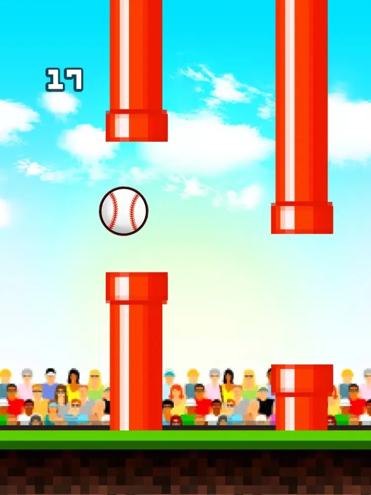 Ảnh chụp màn hình của Homerun Ball Free Baseball Challenge iPad 