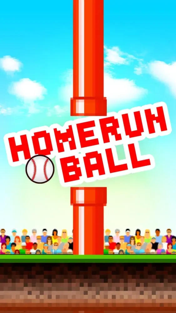 Ảnh chụp màn hình của Homerun Ball Free Baseball Challenge
