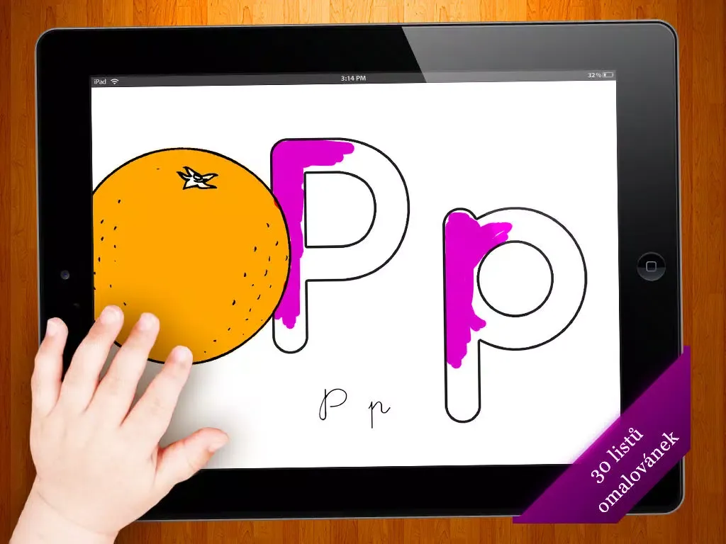 Omalovánky Abeceda - Edice malování pro děti iPad  Screenshots